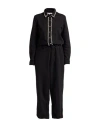 Connor & Blake Woman Jumpsuit Black Size L Cotton In Black