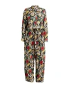 Connor & Blake Woman Jumpsuit Black Size L Viscose In Multi