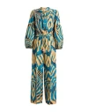 Connor & Blake Woman Jumpsuit Sand Size Xl Cotton In Beige