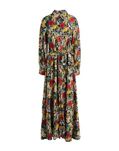 Connor & Blake Woman Maxi Dress Black Size M Viscose