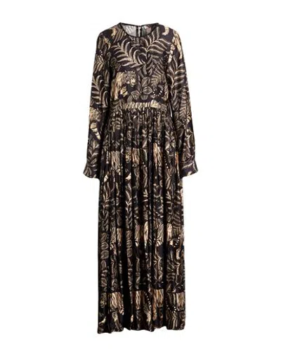 Connor & Blake Woman Maxi Dress Black Size Xs Viscose