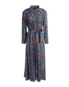 Connor & Blake Woman Maxi Dress Brown Size Xs Viscose In Brown