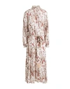 Connor & Blake Woman Maxi Dress Ivory Size M Viscose In White