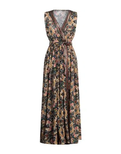 Connor & Blake Woman Maxi Dress Pastel Yellow Size Xl Cotton