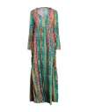 Connor & Blake Woman Maxi Dress Pink Size L Cotton In Pink