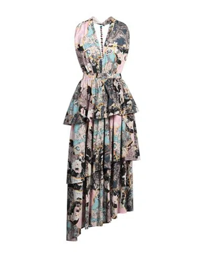 Connor & Blake Woman Maxi Dress Pink Size L Cotton