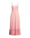 Connor & Blake Woman Maxi Dress Pink Size L Polyester