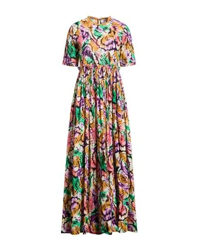 Connor & Blake Woman Maxi Dress Purple Size Xl Cotton