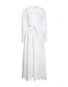 Connor & Blake Woman Maxi Dress White Size M Cotton