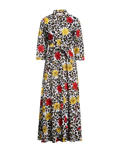 Connor & Blake Woman Maxi Dress White Size Xl Cotton