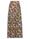 Connor & Blake Woman Maxi Skirt Chocolate Brown Size S Viscose