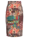 Connor & Blake Woman Midi Skirt Red Size S Viscose In Red