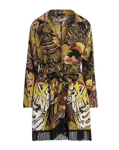 Connor & Blake Woman Mini Dress Military Green Size Xs Viscose