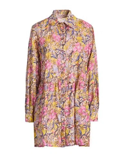 Connor & Blake Woman Mini Dress Pink Size S Cotton