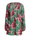 Connor & Blake Woman Mini Dress Pink Size Xl Cotton In Pink