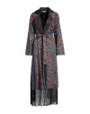 Connor & Blake Woman Overcoat & Trench Coat Brown Size M Viscose In Brown