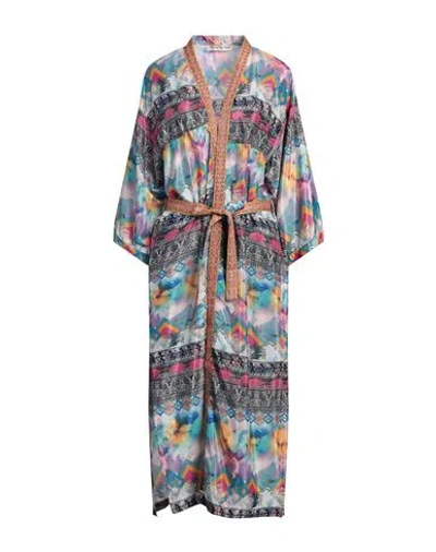 Connor & Blake Woman Overcoat & Trench Coat Fuchsia Size Onesize Polyester In Pink