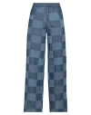 Connor & Blake Woman Pants Blue Size M Cotton