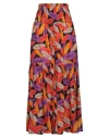 Connor & Blake Woman Pants Coral Size M Cotton In Red