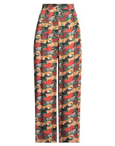 Connor & Blake Woman Pants Green Size Xl Viscose