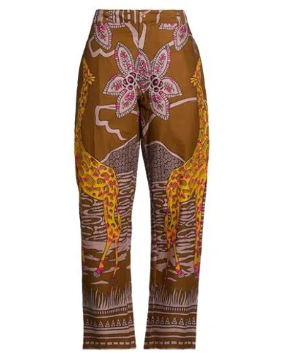 Connor & Blake Woman Pants Khaki Size M Cotton In Beige