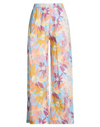 Connor & Blake Woman Pants Light Blue Size L Cotton
