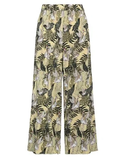 Connor & Blake Woman Pants Light Green Size S Viscose