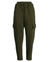 Connor & Blake Woman Pants Military Green Size L Cotton In Green