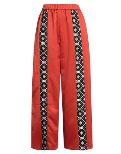 Connor & Blake Woman Pants Orange Size M Viscose