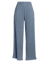 Connor & Blake Woman Pants Pastel Blue Size S Viscose In Blue