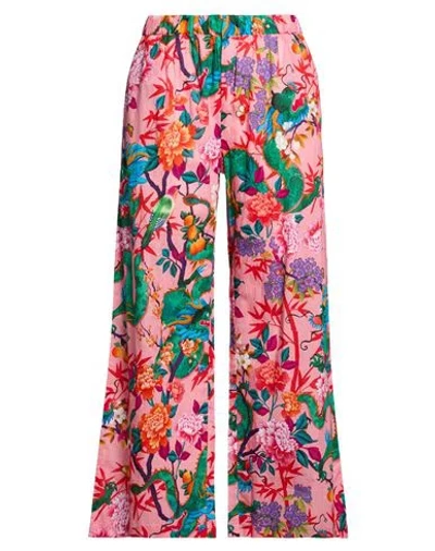 Connor & Blake Woman Pants Pink Size Xs Cotton