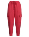 Connor & Blake Woman Pants Red Size Xs Cotton