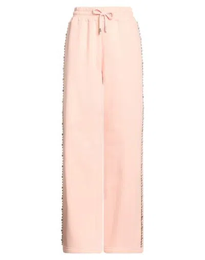 Connor & Blake Woman Pants Salmon Pink Size Xs Cotton In Multi