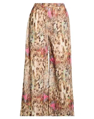 Connor & Blake Woman Pants Sand Size S Cotton In Beige