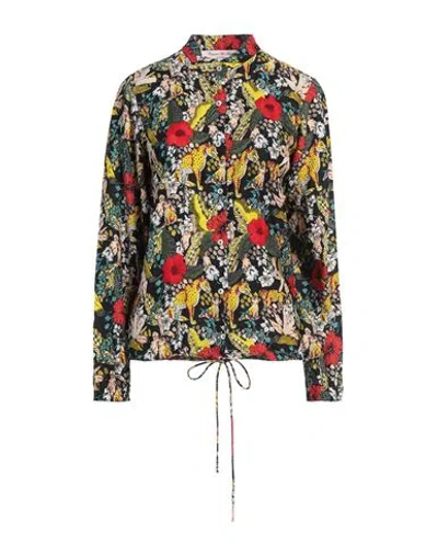 Connor & Blake Woman Shirt Black Size L Viscose