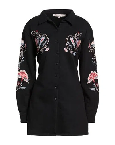 Connor & Blake Woman Shirt Black Size Xl Cotton