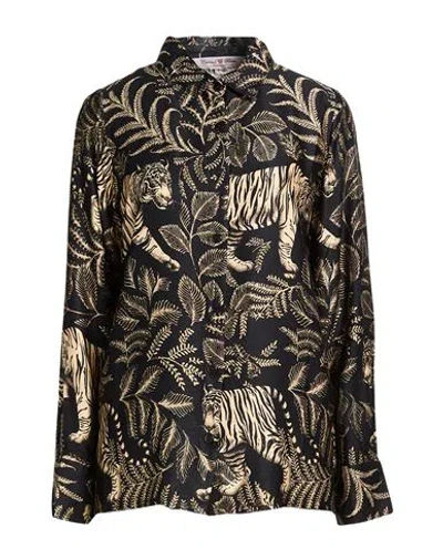 Connor & Blake Woman Shirt Black Size Xs Viscose