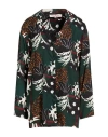 Connor & Blake Woman Shirt Dark Green Size Xl Viscose In Green