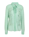 Connor & Blake Woman Shirt Light Green Size S Nylon