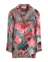 Connor & Blake Woman Shirt Pink Size Xl Viscose In Multi