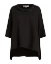 Connor & Blake Woman Sweatshirt Black Size M Cotton In Black