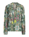 Connor & Blake Paisley Print Shirt In Green