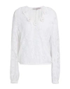 Connor & Blake Woman Top White Size L Cotton