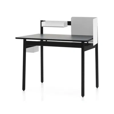 Connubia Ens Wooden Desk In Black