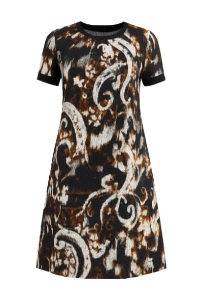 Conquista Women's Allover Print A Line Dress