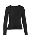 CONQUISTA WOMEN'S BLACK COLOUR JERSEY TOP CONQUISTA