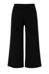Conquista Women's Black Culottes  In Black