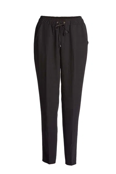 Conquista Women's Black Tie Waist Pants