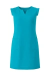 Conquista Women's Blue  Shift Dress In Blue