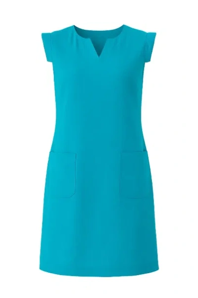 Conquista Women's Blue  Shift Dress
